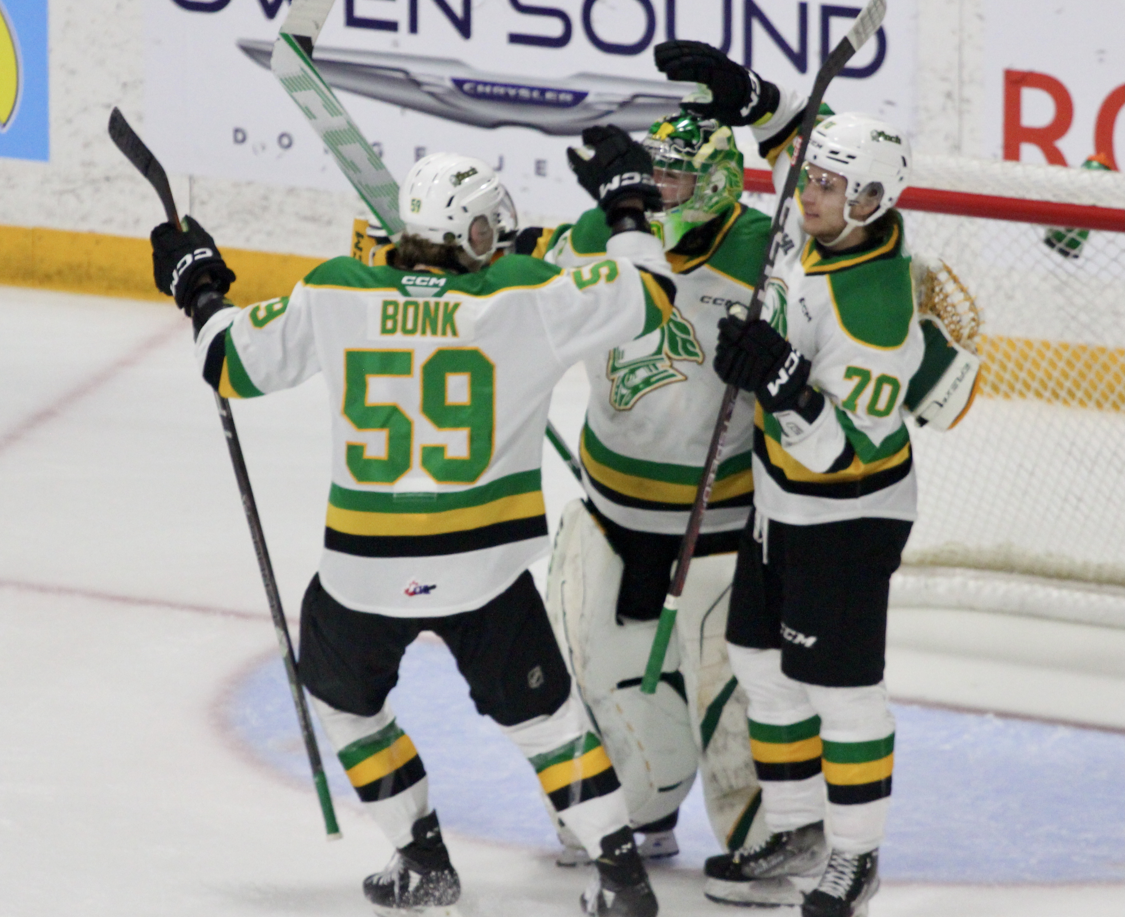 London Knights sweep Owen Sound with second shutout of opening round series