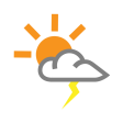 Isolated Thunderstorms