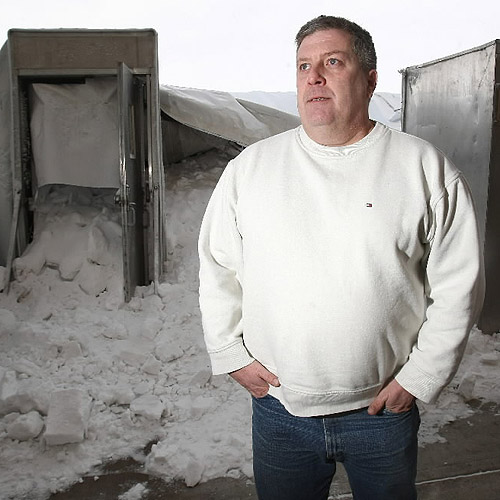 Calgary soccer bubble dome collapses - image