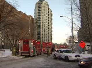 Woman rushed to hospital after 2-alarm fire | Globalnews.ca
