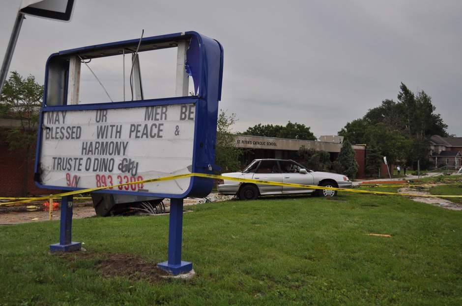 Tornado-damaged Vaughan school may not be ready for school year, board says - image