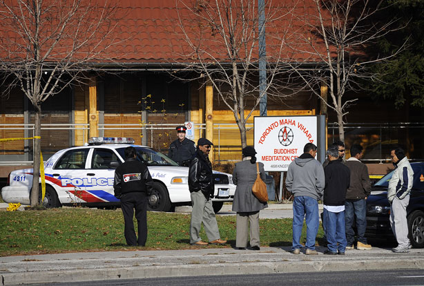 Second arson attack at Sri Lankan Buddhist temple in Scarborough - image