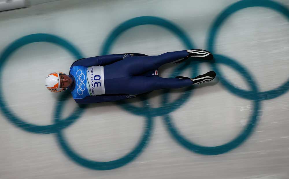 Georgian Olympic luge competitor dies after horrific crash - image