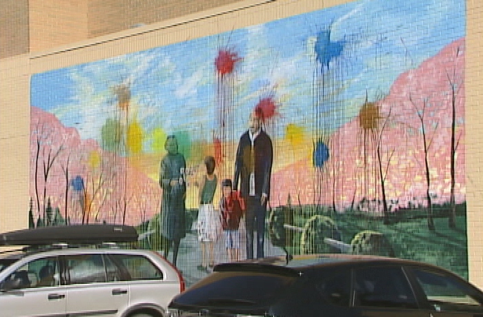 Mural celebrating Chinatown’s centennial year defaced by vandals ...