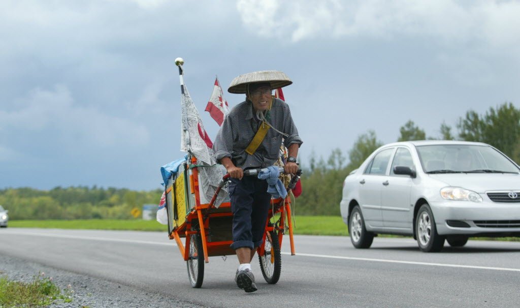 Tourist rickshawing from coast-to-coast | Globalnews.ca