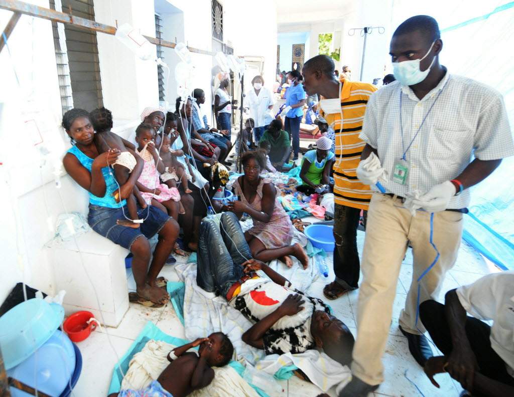 Cholera epidemic plagues Haiti - image