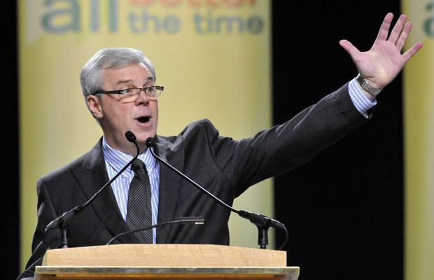 Selinger launches election-style attack - image