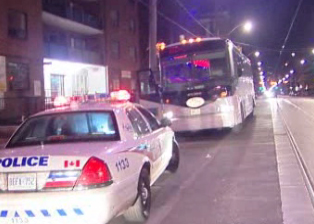 Man stabbed on chartered bus in Parkdale as revellers return from Halloween party - image