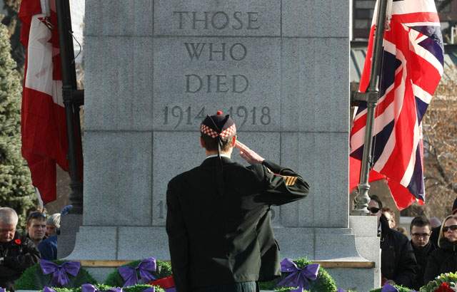 Remembrance Day services in the Calgary area - image