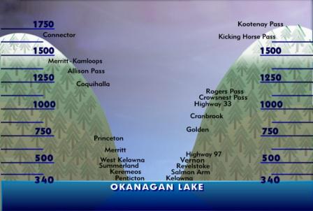WEATHER: Elevation chart - image