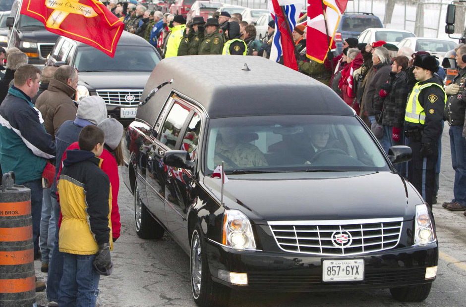 Funeral held for Canadian soldier killed in Afghanistan - image