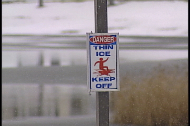 Thin ice warning in Saskatchewan - image