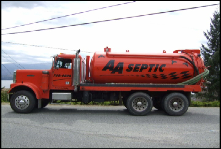 Stolen septic truck - image