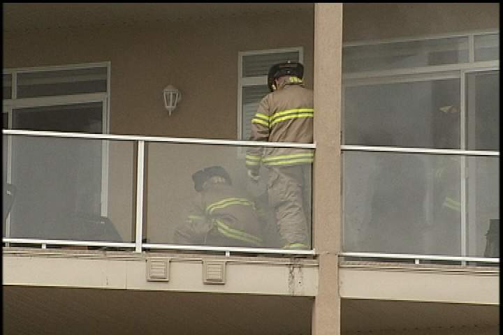 Small fire at Discovery Bay Resort - image