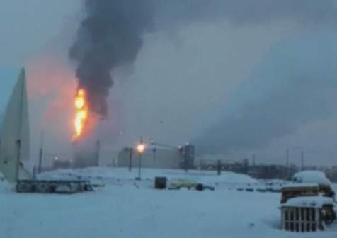 Explosion at CNRL Horizion oil sands site - image
