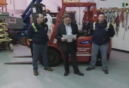 Inspection blitz targets sites with forklifts - image