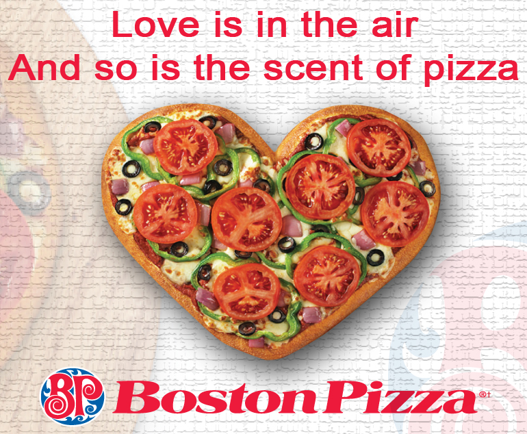 Heart Shaped Pizza Day at Boston Pizza - image
