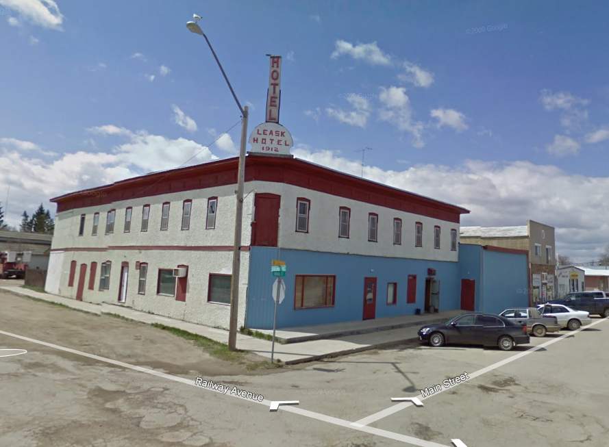 Fire destroys historic building in Leask - image