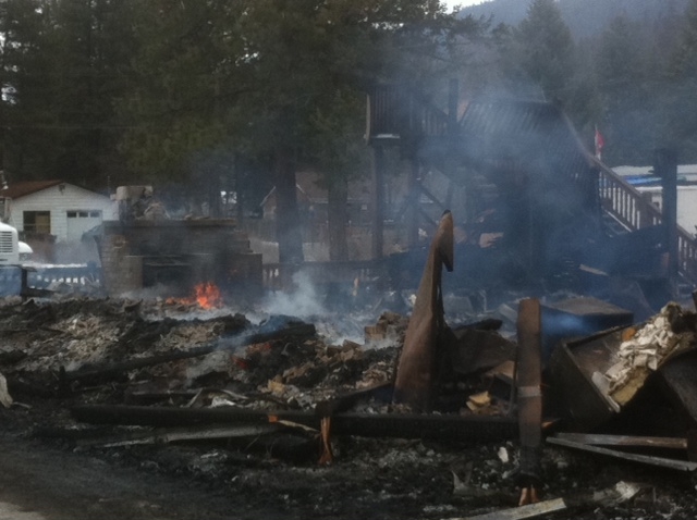 Historic hotel burns to ground - image