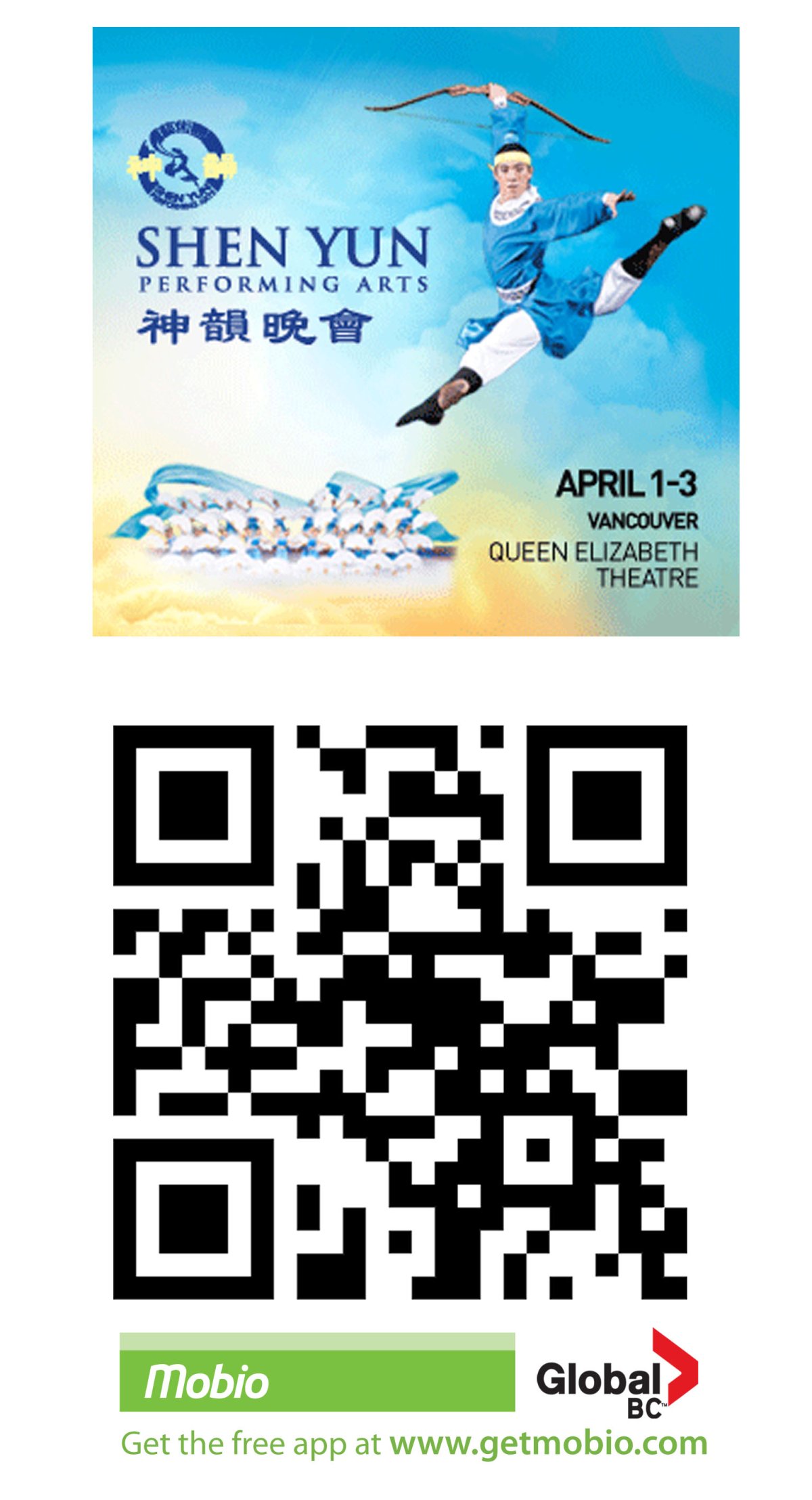 WIN tickets to Shen Yun at the Queen Elizabeth Theatre! Globalnews.ca