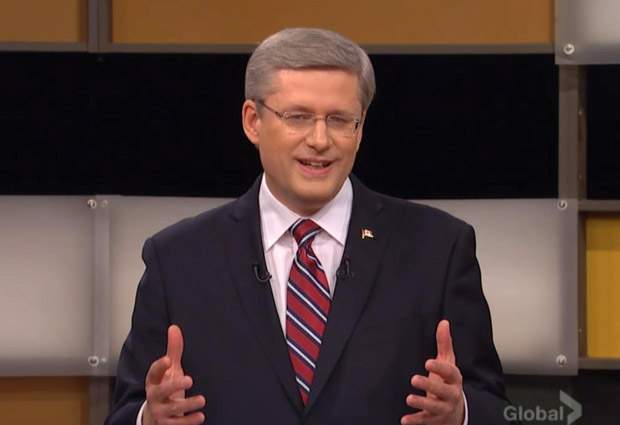 The debate winner on Twitter: Stephen Harper’s stare - image