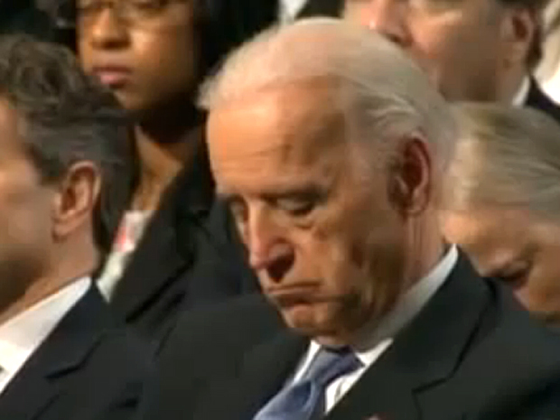 Video: Biden nods off during key Obama speech - image