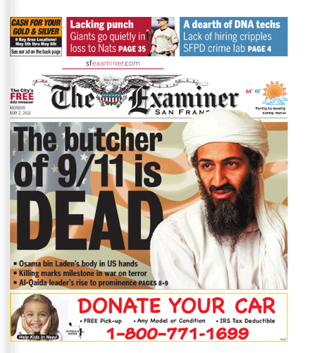 Debate rages over Osama death photos - image