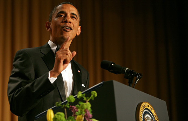 Obama mocks Trump’s presidential ambitions at White House dinner - image