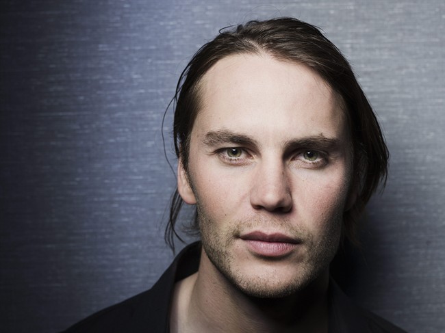 Actor Taylor Kitsch poses for a portrait in New York, April 21, 2011.
