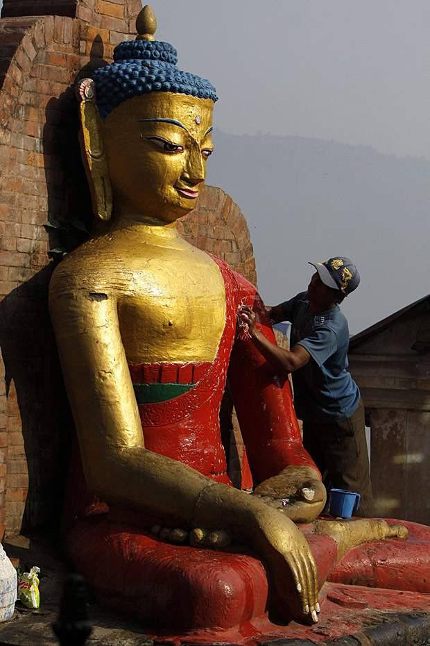 Buddha’s birthday celebrated at temple in southern Nepal - image