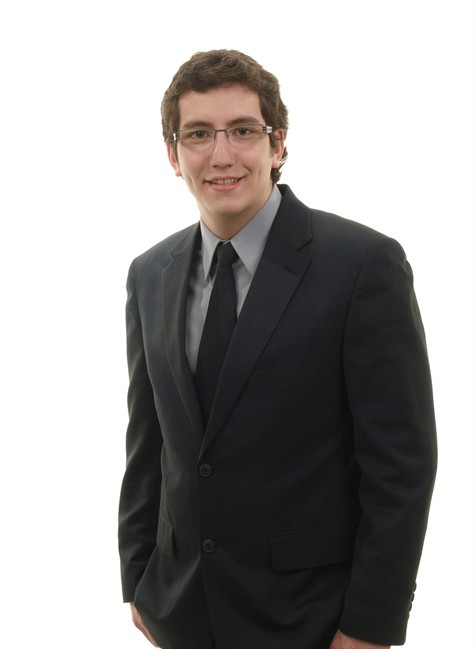 NDP candidate Pierre-Luc Dusseault is shown in an NDP handout photo. Dusseault, a 19-year-old student of applied politics at the Universite de Sherbrooke, now becomes the youngest member of Parliament in Canadian history, according to the House of Commons website. THE CANADIAN PRESS/HO-NDP.