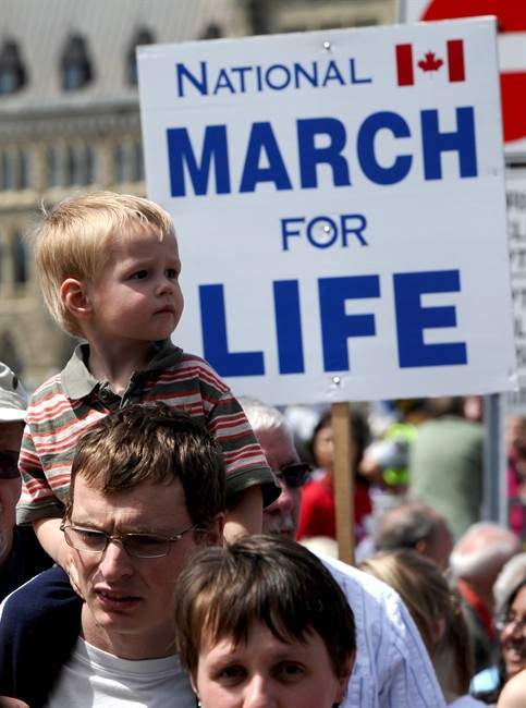 Thousands throng Parliament Hill in annual anti-abortion protest - image