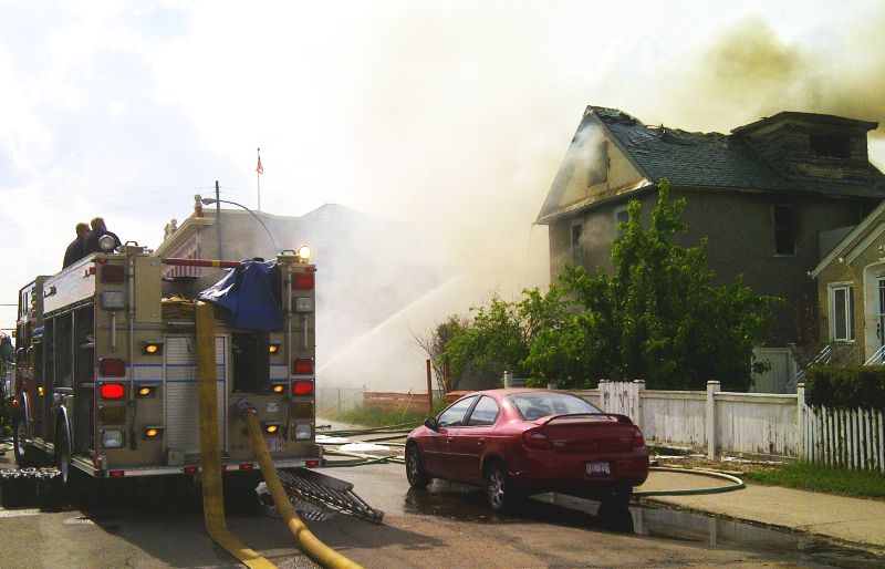 Fire damages McCauley area house - image
