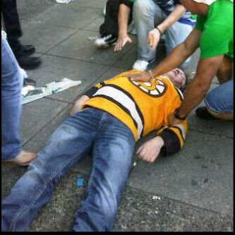 What happened to the ‘beaten’ Bruins fan? - image