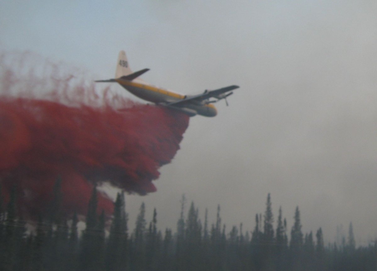 Massive northern Alberta wildfire nears record size - image