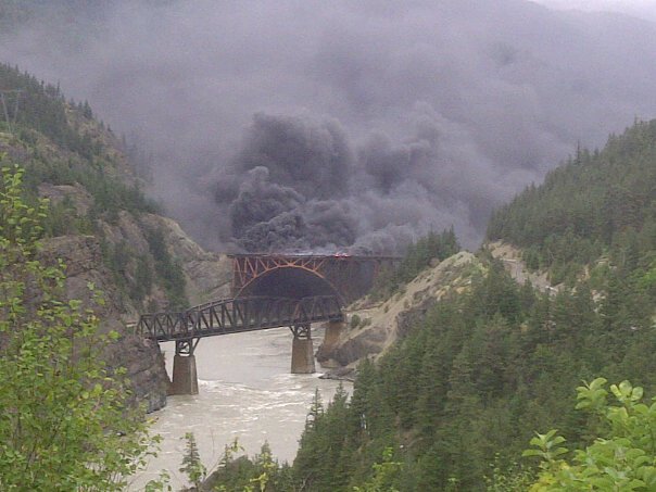 Lytton bridge fire: Cisco bridge incident Thursday (photos, video) - image