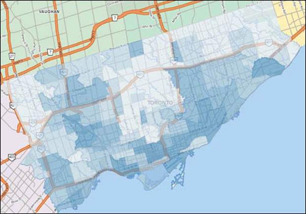 Toronto launches new open data map site: Wellbeing Toronto - image