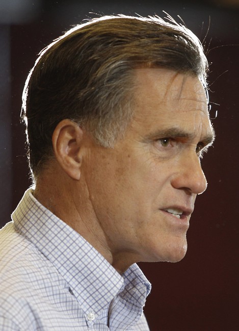 Republican presidential hopeful, former Massachusetts Gov. Mitt Romney speaks during a town hall style campaign event at the University of New Hampshire in Manchester, N.H., Friday morning, June 3, 2011. (AP Photo/Stephan Savoia).