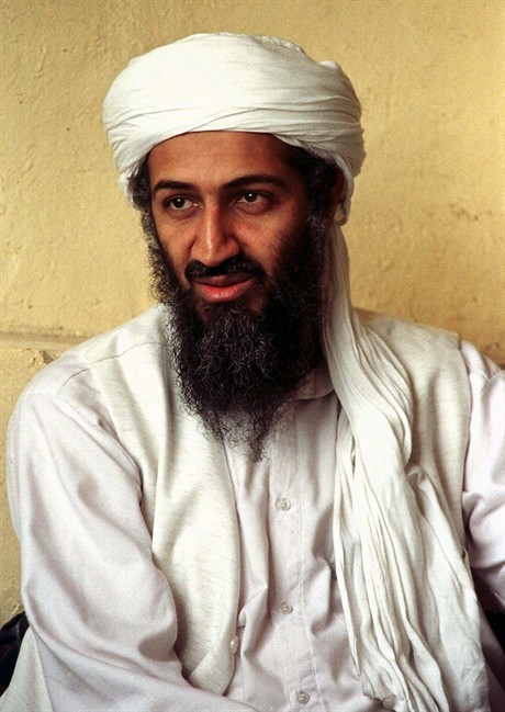 This April 1998 file photo shows Osama bin Laden in Afghanistan. 