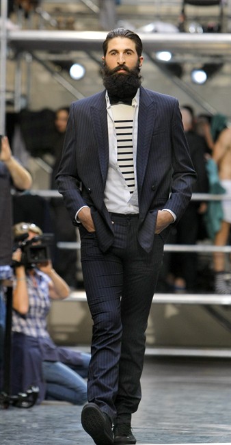 Jean Paul Gaultier turns menswear inside out with backstage as