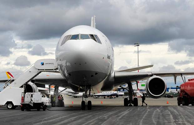 Cargo plane goes off taxiway at YVR, no passengers on board - image
