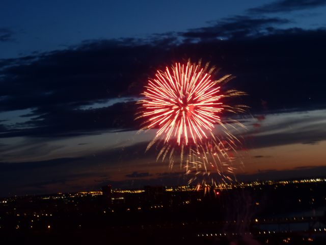 Canada Day fireworks - image