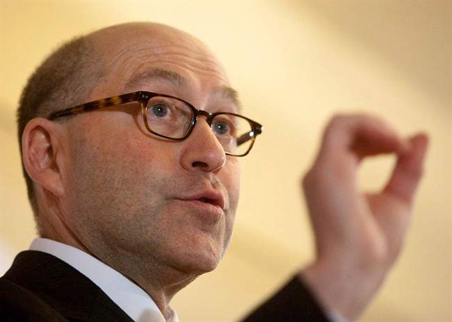 U.S. Ambassador to Canada David Jacobson gestures as he speaks to members of the Canadian International Council in Ottawa on Monday, Feb. 8, 2010. Jaconson says privacy concerns will be respected in a perimeter security deal between the two countries.During a speech Tuesday before a Halifax business audience, Jacobson responded to concerns raised Monday about a declaration on border security issued by Prime Minister Stephen Harper and U.S. President Barack Obama. THE CANADIAN PRESS/Pawel Dwulit.