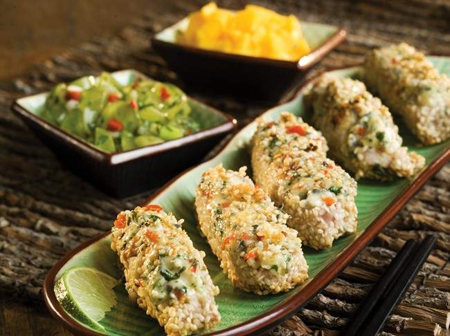 Blue Cheese and tuna bites, light summer fare would be excellent as an appetizer before a summertime dinner, or as a light lunch on the patio. THE CANADIAN PRESS/ HO.