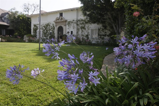 The British Consul general's residence is shown Thursday July 7, 2011, the site where the Duke and Duchess of Cambridge will take up temporary residence during their visit to Southern California begining Friday in Los Angeles. (AP Photo/Nick Ut).
