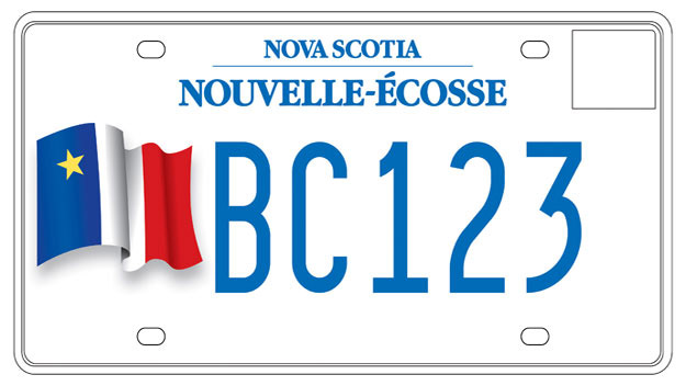 N.S government marks Ntl. Acadian Day with unveiling of French-language licence plate - image