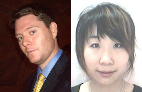 Brian Dickson (left) was convicted in the murder of 23-year-old York University student Qian Liu (right).