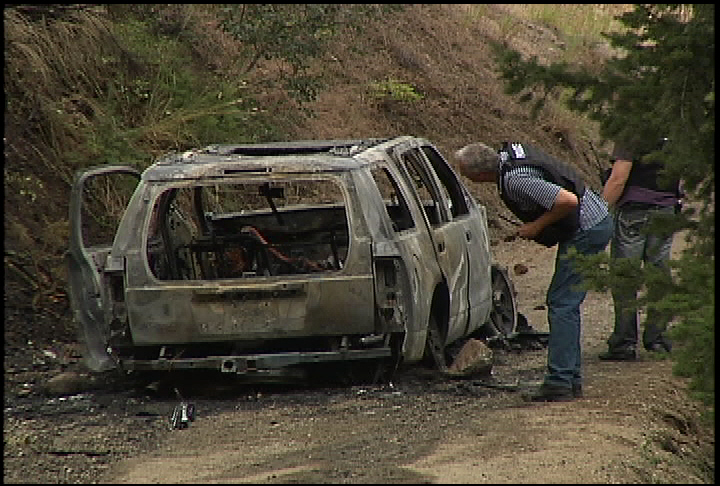 SUV engulfed in flames in Lake Country - image