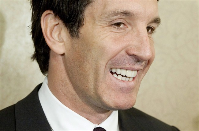 Former NHL defencemen Chris Chelios and Scott Niedermayer and forward Brendan Shanahan (pictured), women's player Geraldine Heaney and former NHL coach Fred Shero are named to the Hockey Hall of Fame.