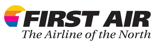 The corporate logo of First Air is shown. THE CANADIAN PRESS/HO.